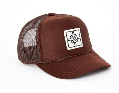 Fit Bike Co BMX Parts Brown Fit Key Patch Trucker Cap