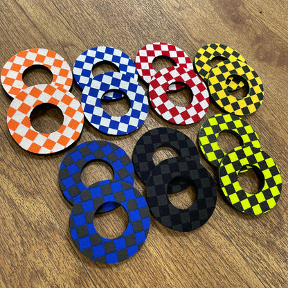 Flite Old School BMX Flite Grip Donuts Checkers