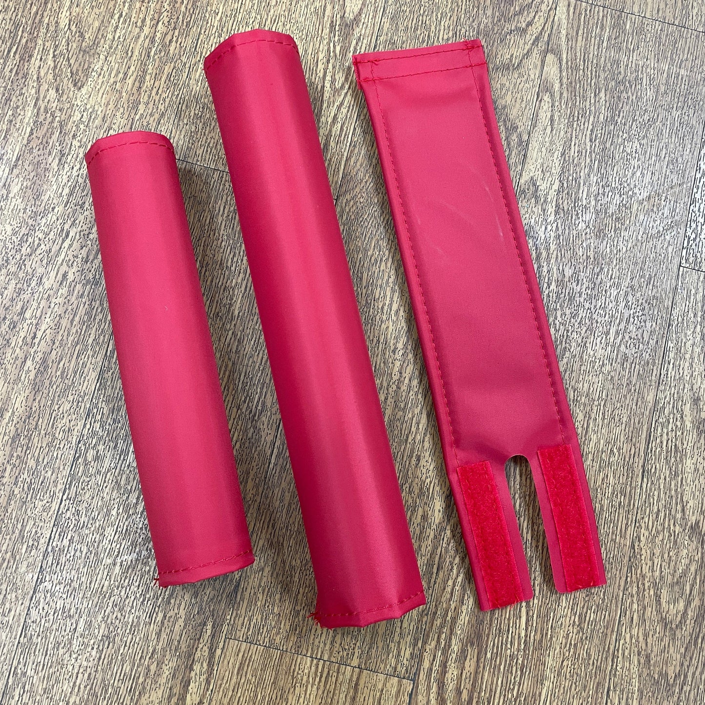 Flite Old School BMX Red Flite Old School BMX 3 Piece Pad Set Solid