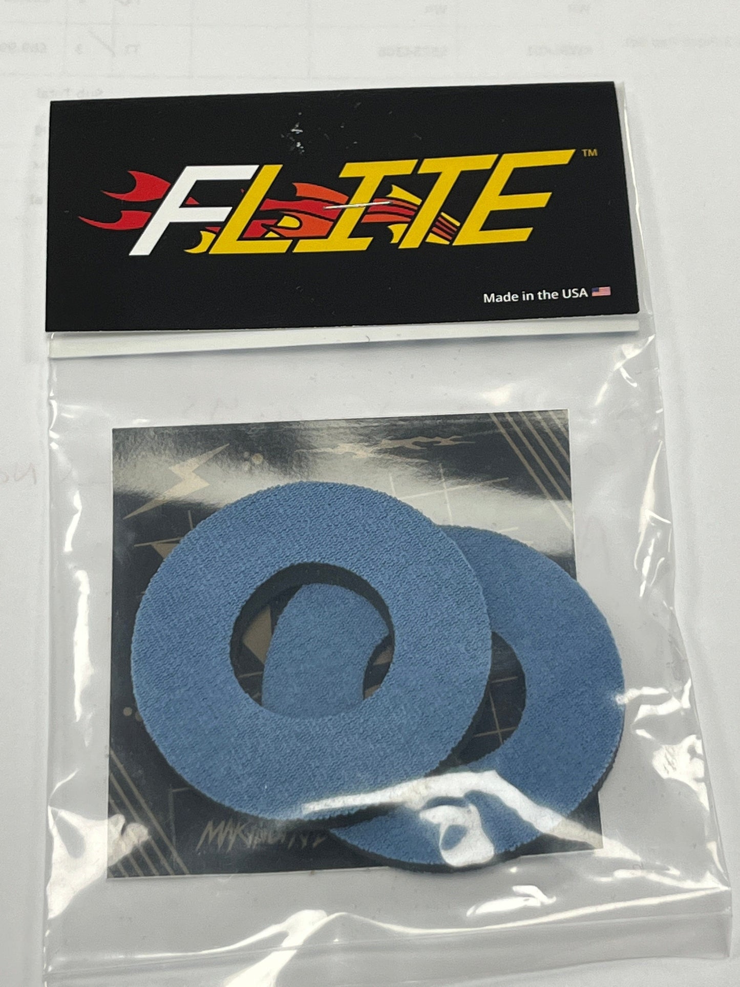 Flite Old School BMX Steel Blue Flite Original Old School BMX Grip Donuts