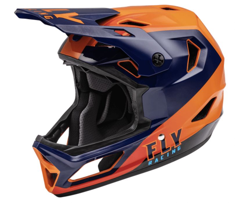 Fly Racing BMX Racing Fly Racing Rayce Helmet Navy / Orange / Red