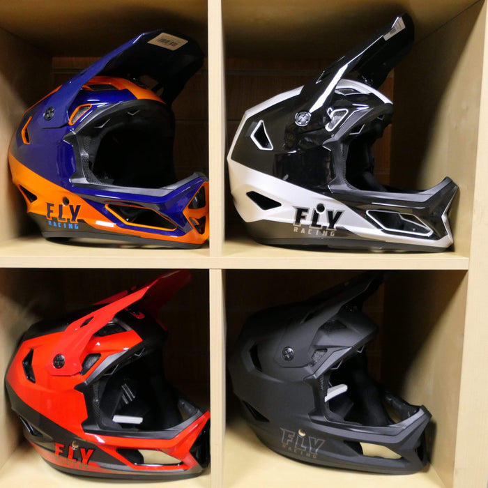 Fly Racing BMX Racing Fly Racing Rayce Helmet Navy / Orange / Red