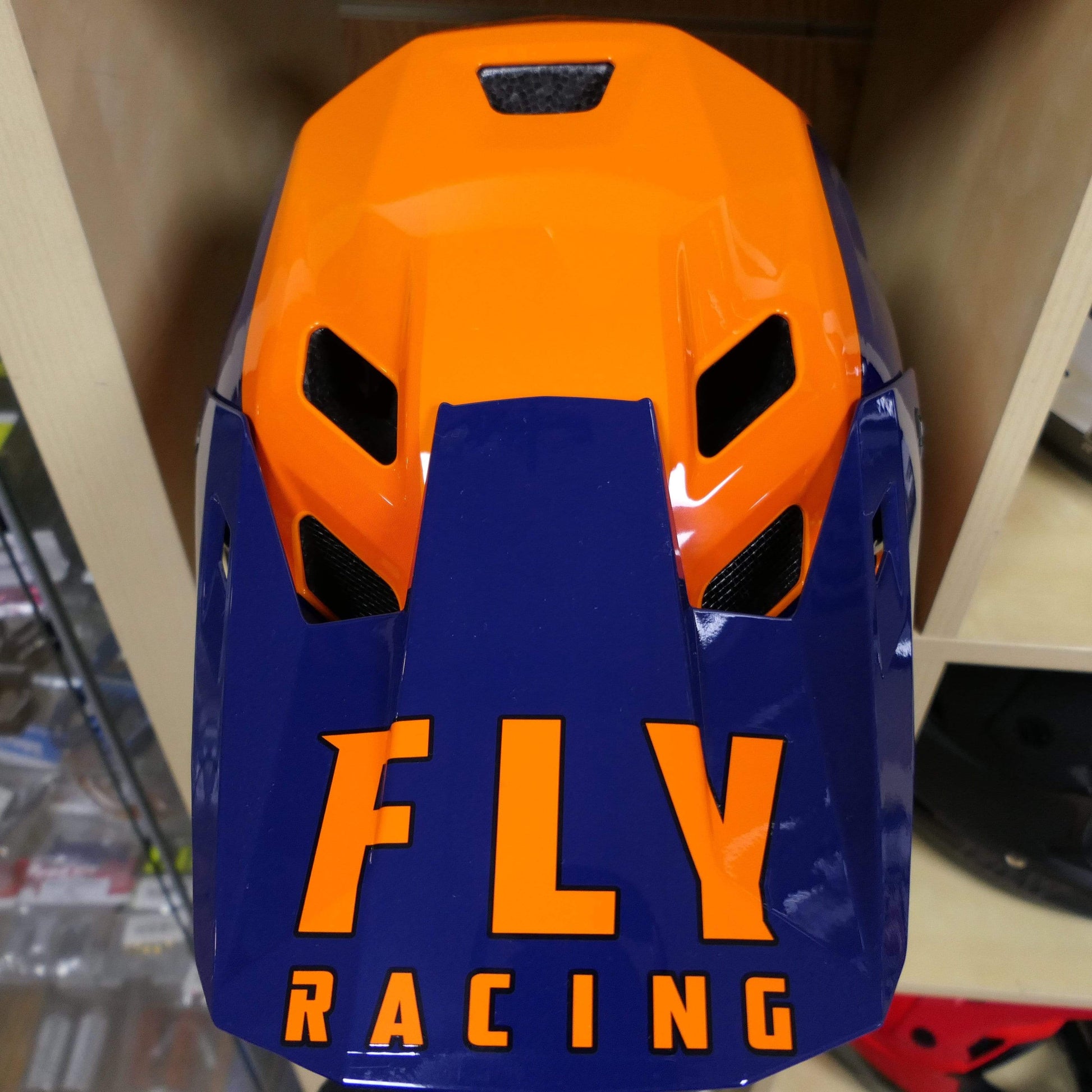 Fly Racing BMX Racing Fly Racing Rayce Helmet Navy / Orange / Red