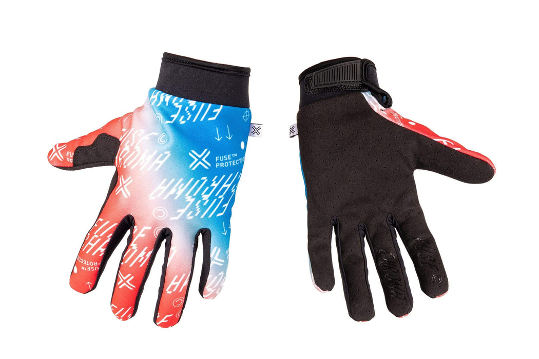FUSE Protection Fuse Chroma Alias Gloves Red/Blue Fade