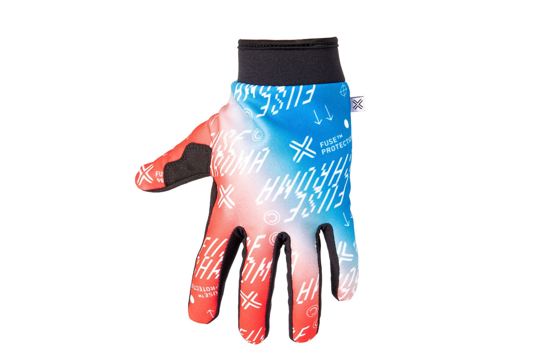 FUSE Protection Fuse Chroma Alias Gloves Red/Blue Fade