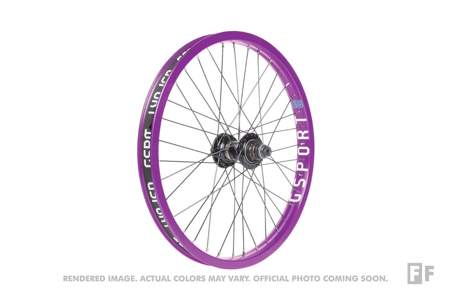 G-sport BMX Parts RHD Purple G-Sport Elite Freecoaster Rear Wheel