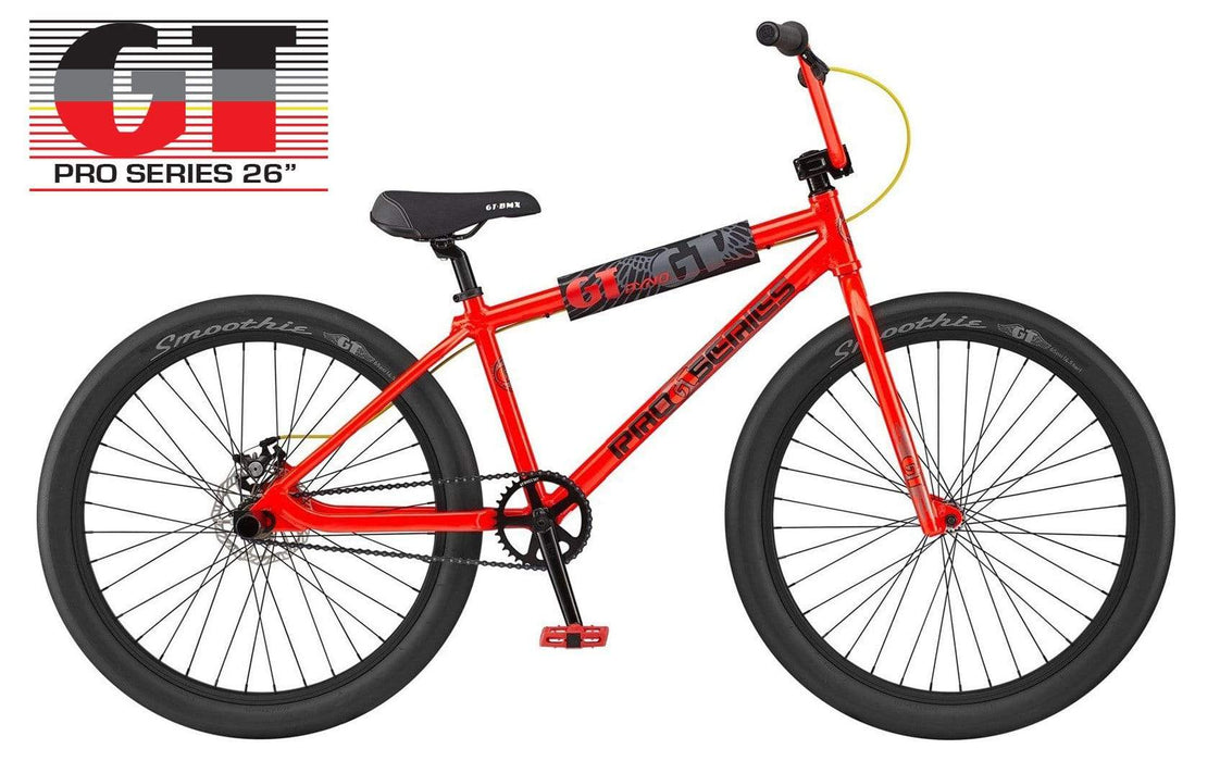 GT BMX Bikes GT 2021 Pro Series Heritage 26 Inch Bike Red