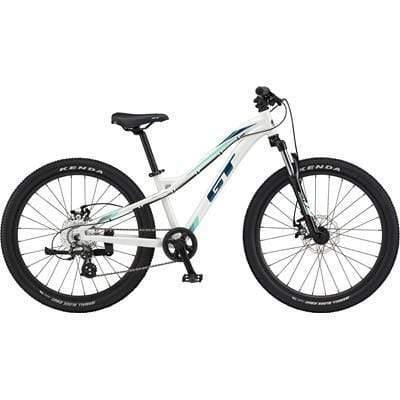 GT Bikes GT 2021 Stomper Ace 24 Inch Kids Mountain Bike White