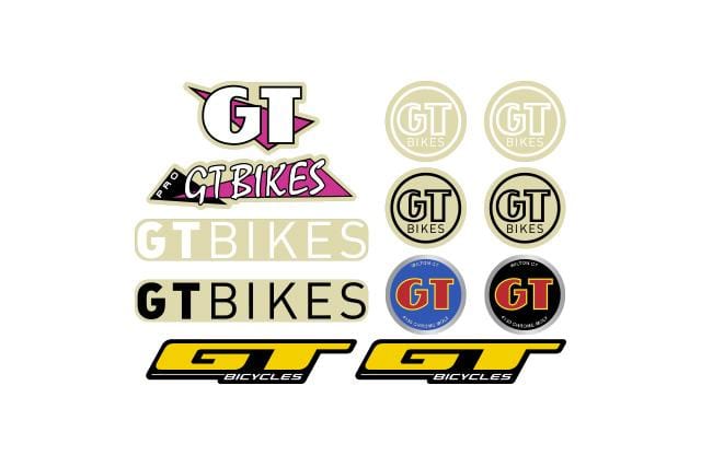GT BMX Genuine Sticker Pack GT BMX Genuine Sticker Pack