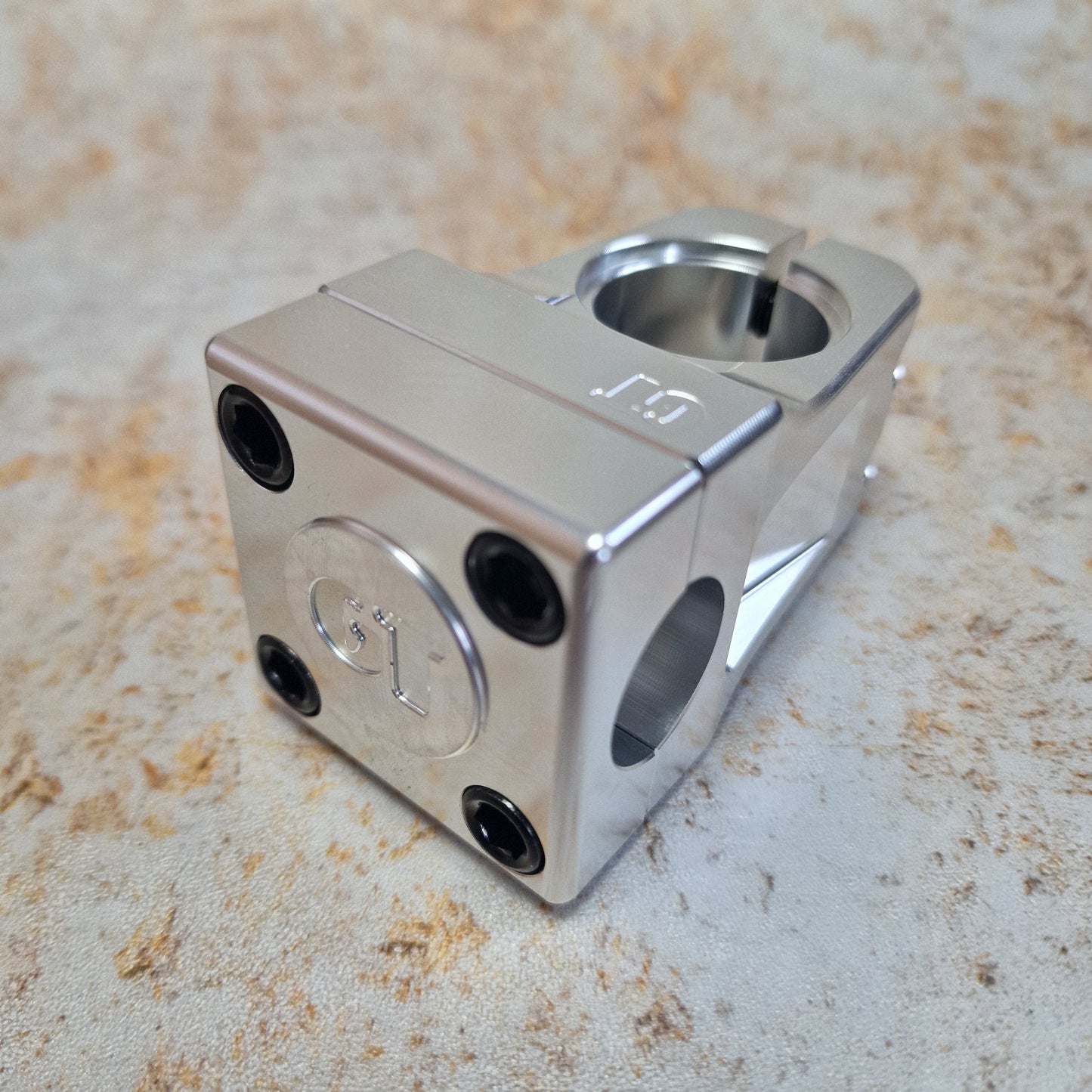 GT BMX Parts Polished Silver / 43mm / 22.2mm Standard GT Mallet Clamp-On Stem