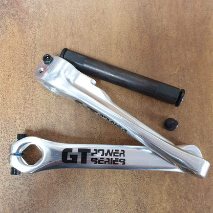 GT BMX Parts GT Power Series Alloy Cranks Polished