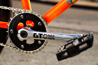 GT BMX Parts GT Power Series Alloy Cranks Polished