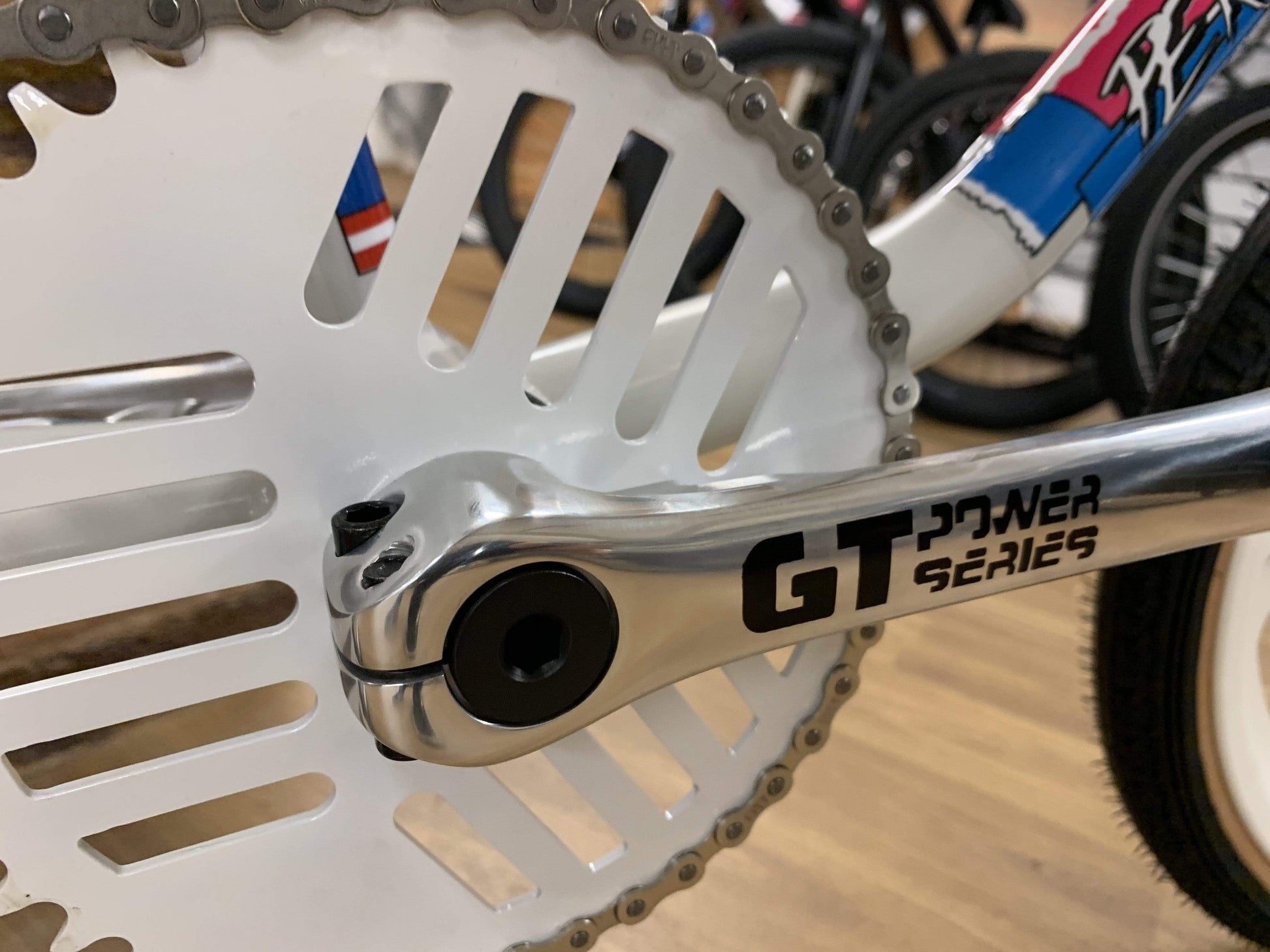 Gt Bmx Cranks GT Power Series Alloy BMX Cranks With GT Bottom