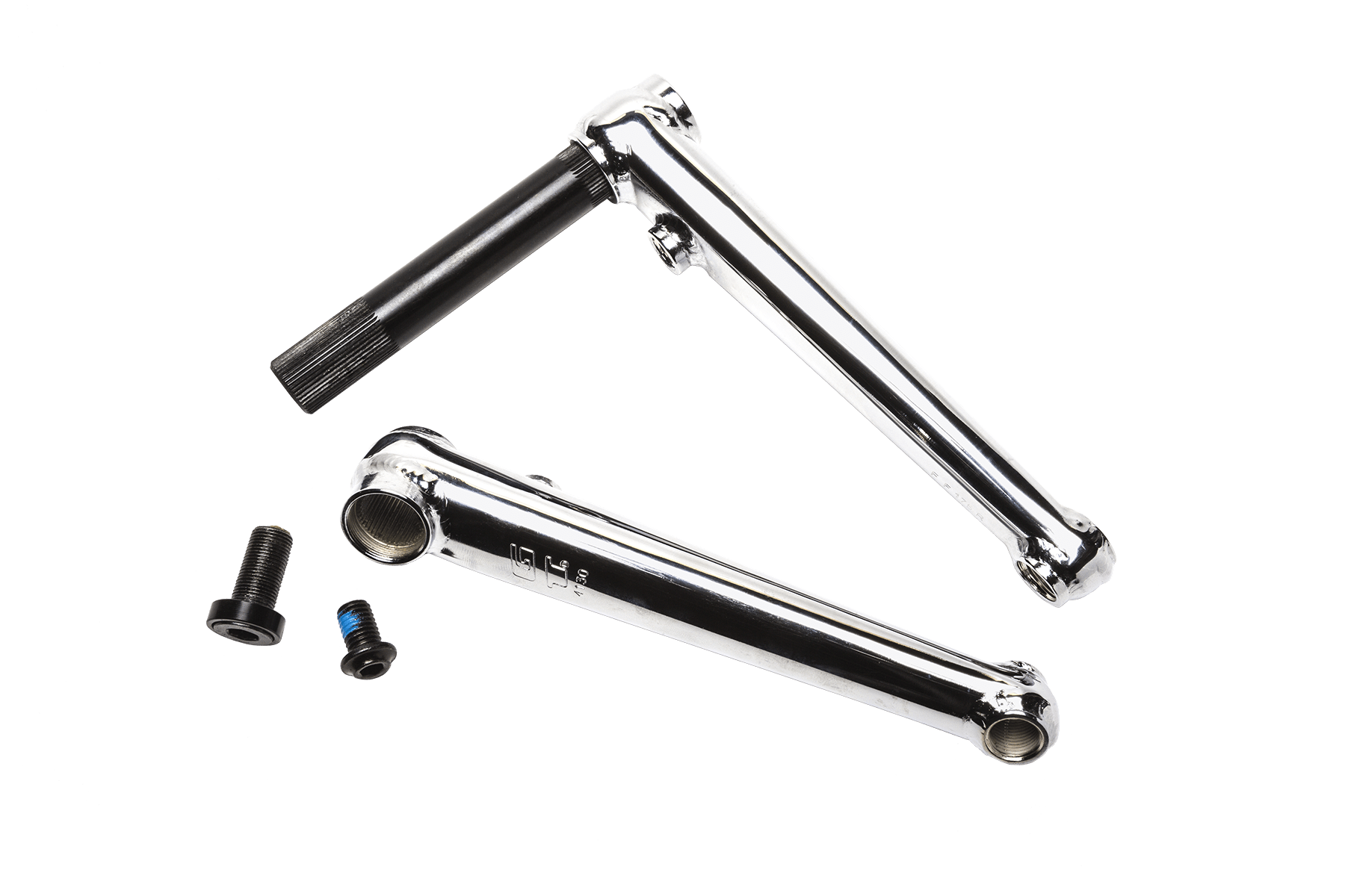 GT Power Series Cromo BMX Crank Chrome Alans BMX