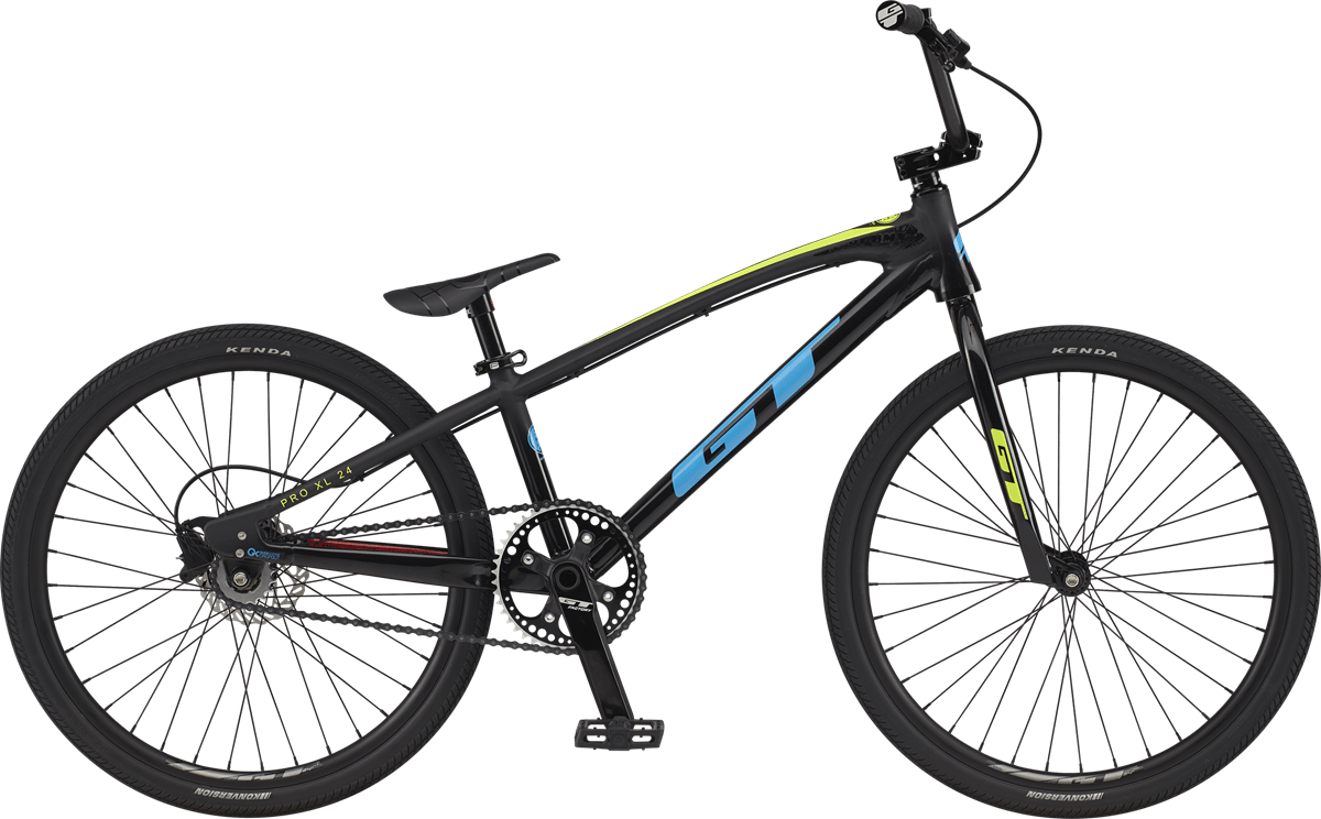 GT BMX Racing Black GT Speed Series 24 Inch Pro XL Race Black