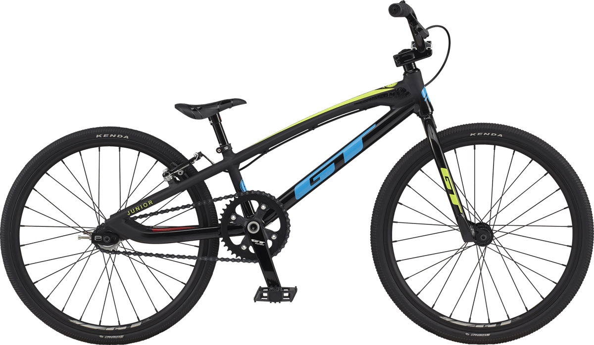 GT BMX Racing Black GT Speed Series Junior Race Bike Black