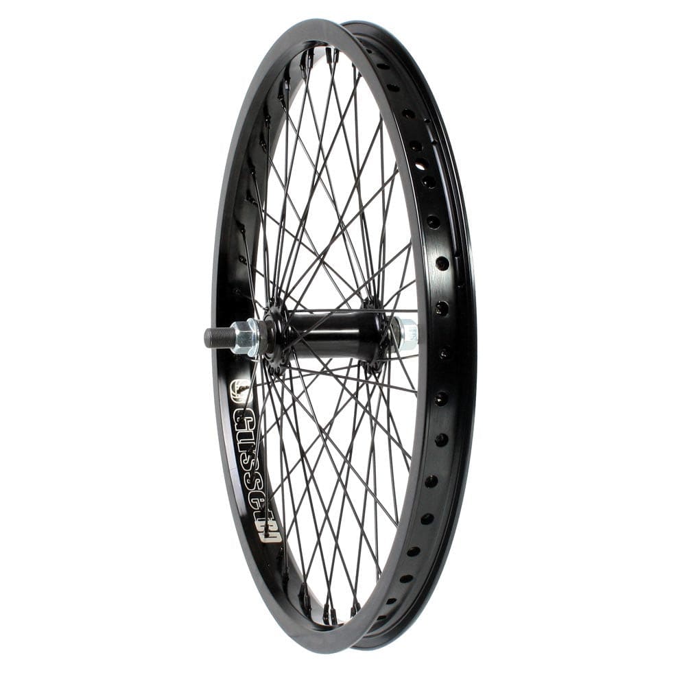 Gusset BMX Parts Gusset Black Dog 48H Front Wheel Black