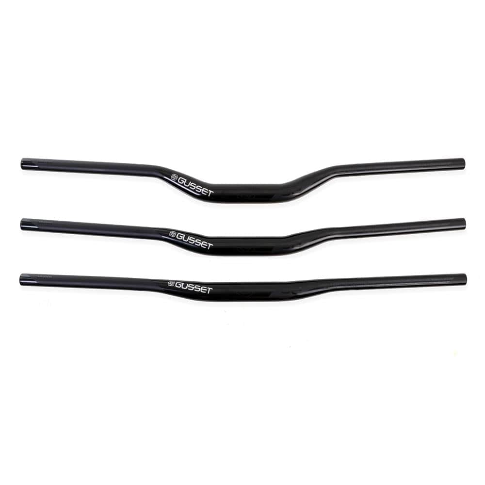 Gusset S2 MTB Handlebars 35mm Black | Alans BMX