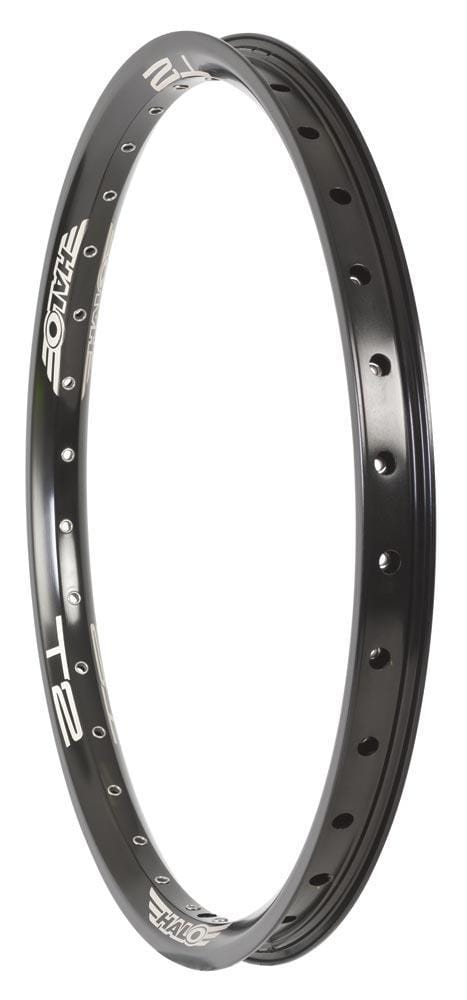 Halo BMX Racing Halo T2 20 Inch Dirt/Race Front Rim Black