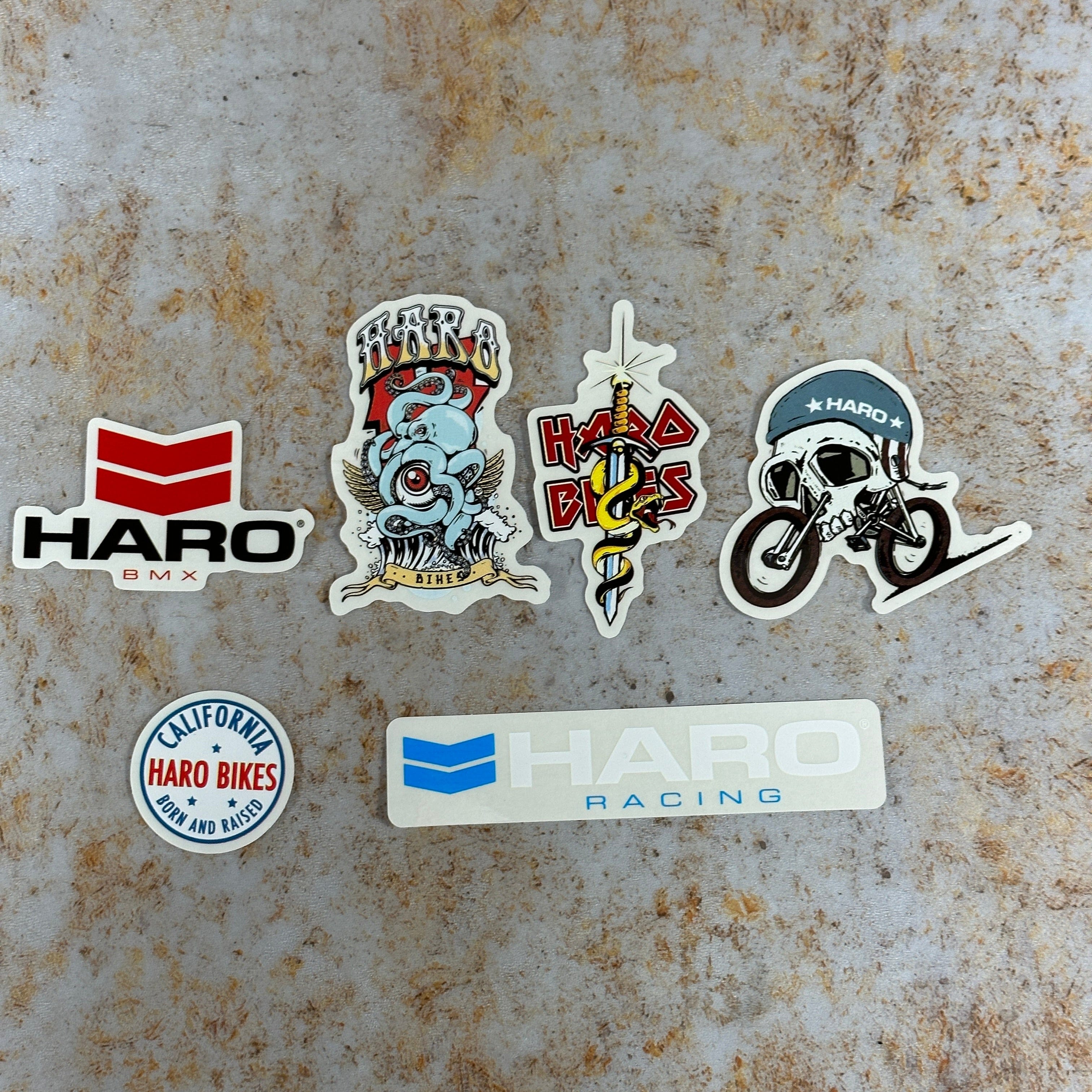 Haro 2019 BMX Sticker Pack Alans BMX