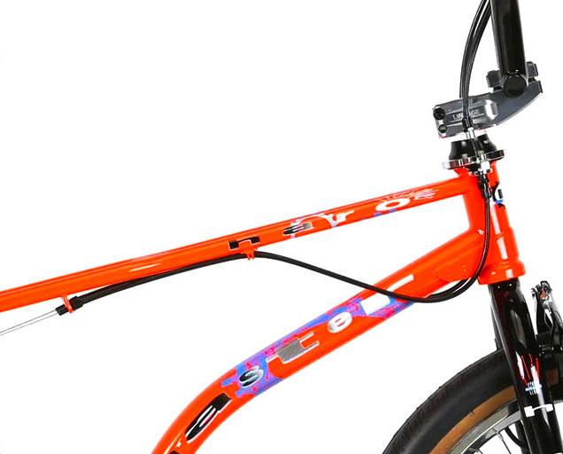 Haro BMX Bikes Haro 2021 Lineage Air Master 26 Inch Bike Neon Red