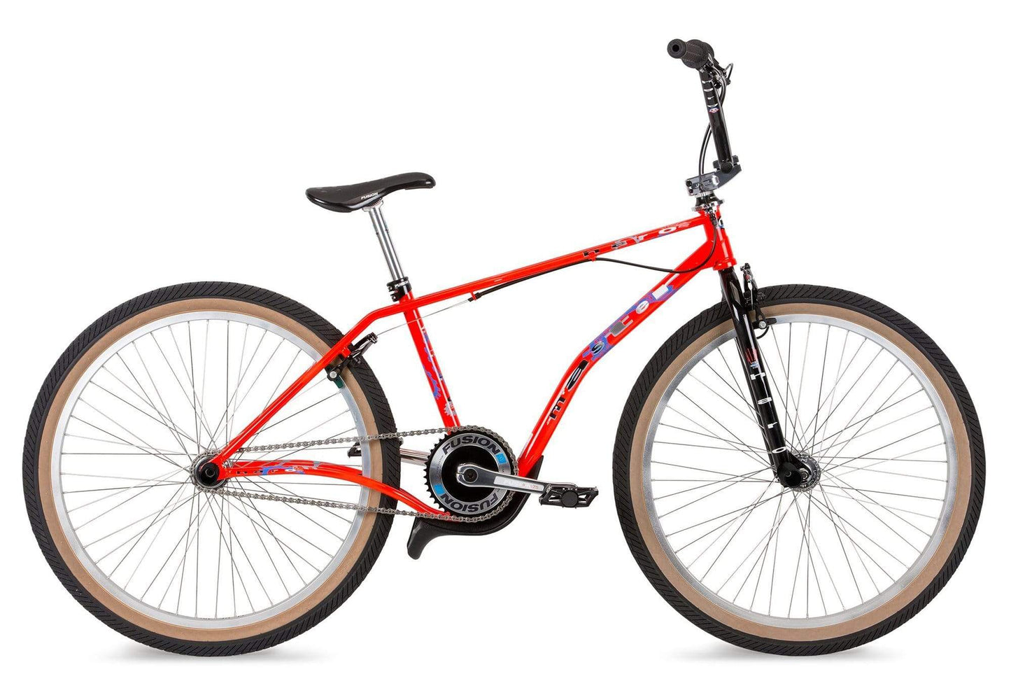 Haro BMX Bikes Haro 2021 Lineage Air Master 26 Inch Bike Neon Red