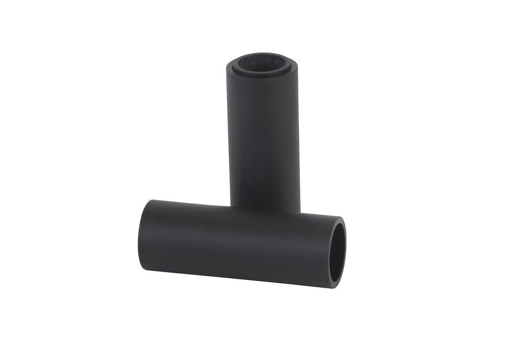 Haro BMX Parts Black Haro 78 Alloy/Plastic Peg Single with Extra Sleeve