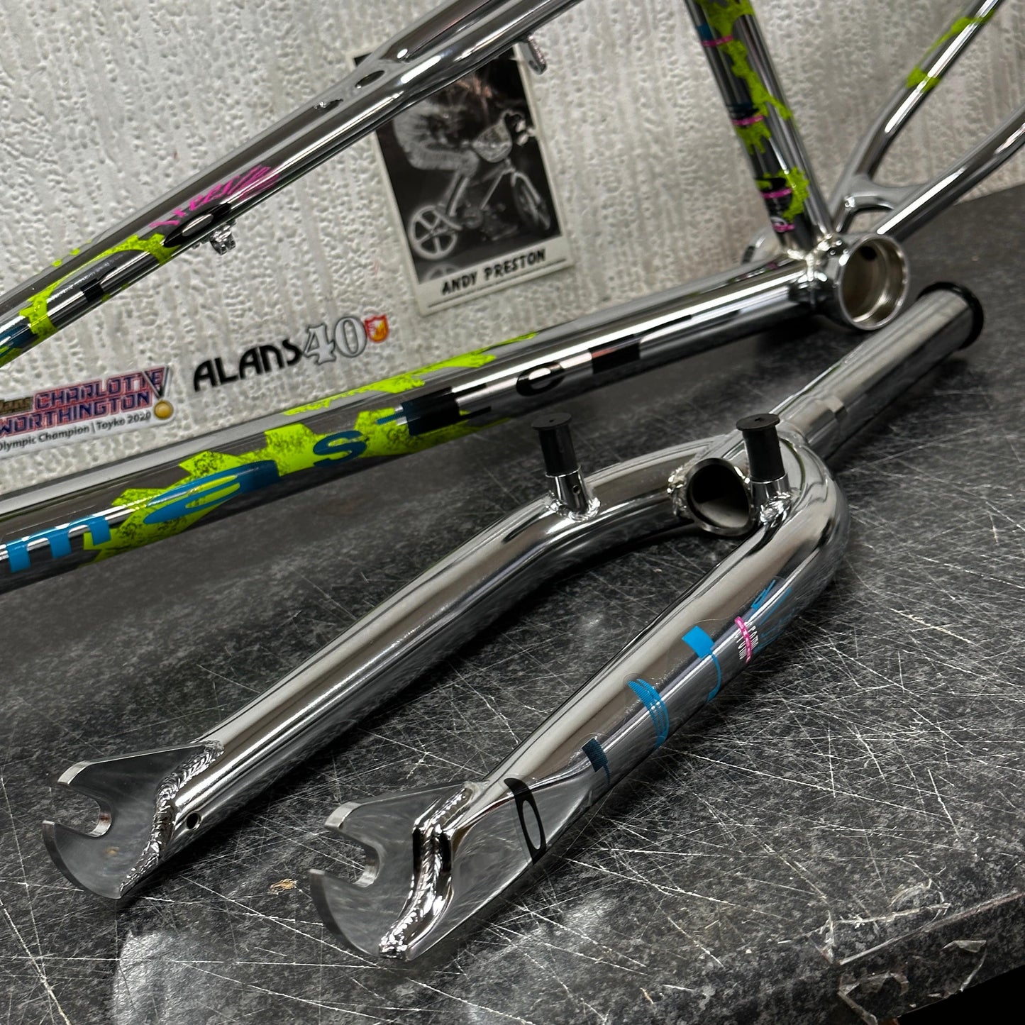 Haro BMX Parts 19.5 Haro Lineage Ground Master Frameset