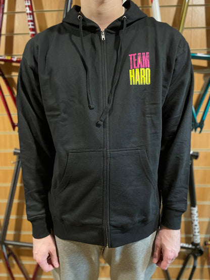 Haro Clothing & Shoes Haro Team Haro Zip Hoody Black