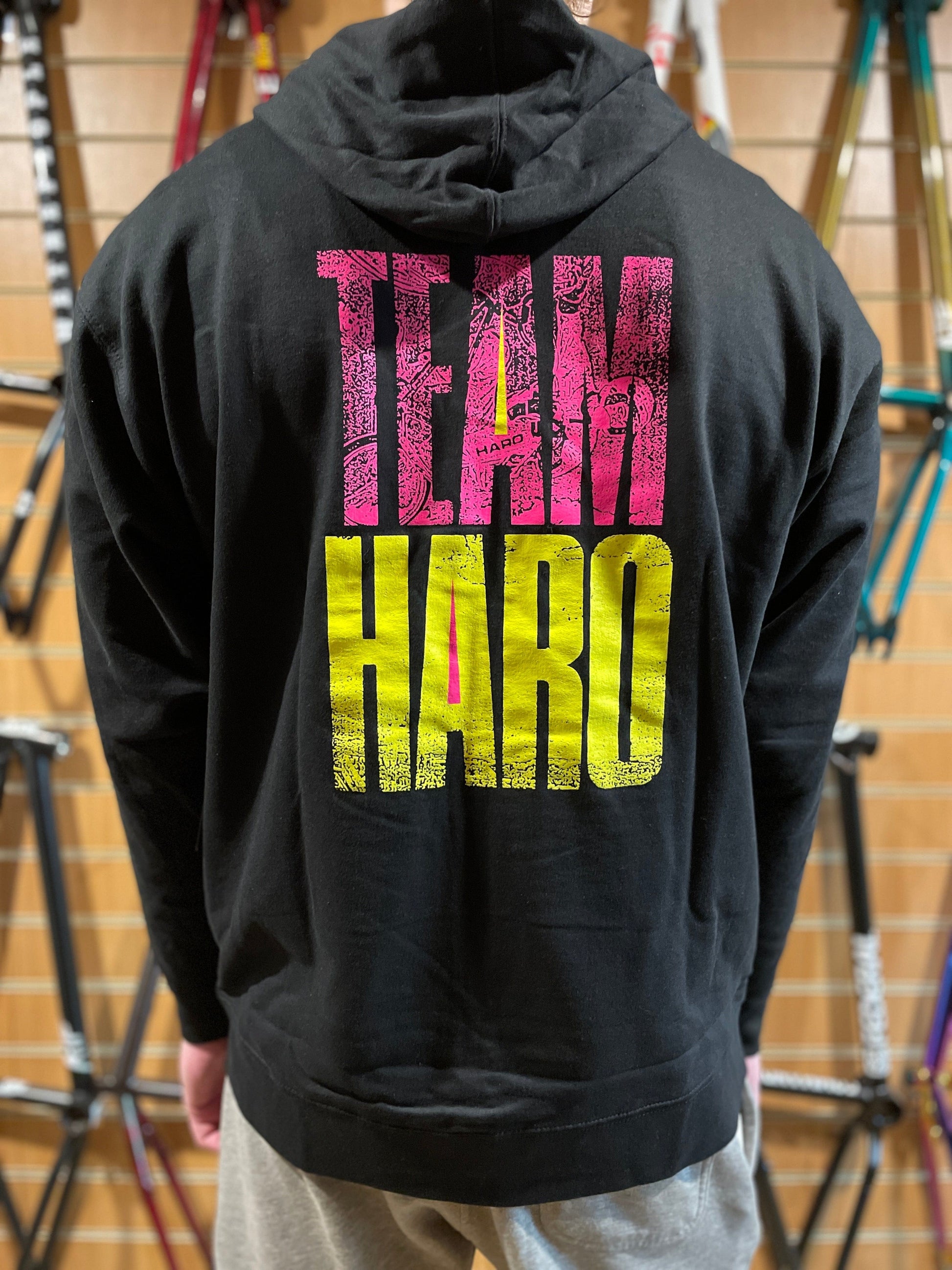 Haro Clothing & Shoes Haro Team Haro Zip Hoody Black