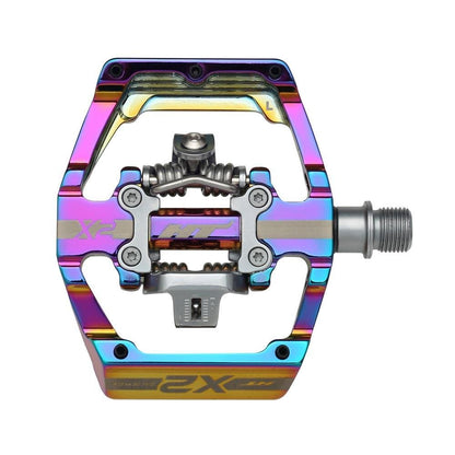 HT Components BMX Racing Oil Slick HT X-2 Clipless BMX Race Pedals