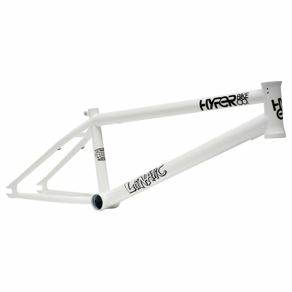 Hyper BMX Parts 20.8 Hyper Brandon Loupos Lunatic Frame Gloss White