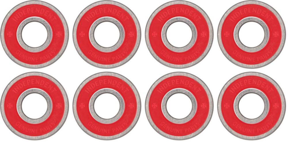 Independent Skateboards Independent Genuine Parts GP-R Red 8 Pack Skateboard Bearings