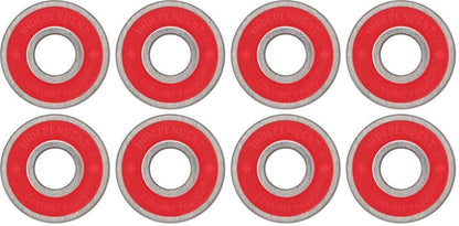 Independent Skateboards Independent Genuine Parts GP-R Red 8 Pack Skateboard Bearings