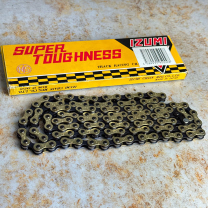 Izumi BMX Parts IZUMI-V Super Tough 1/8" Chain Black / Gold