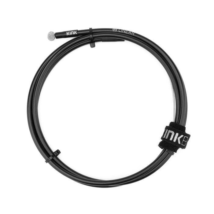 Kink BMX Parts Black Kink Linear Cable With Velcro Strap