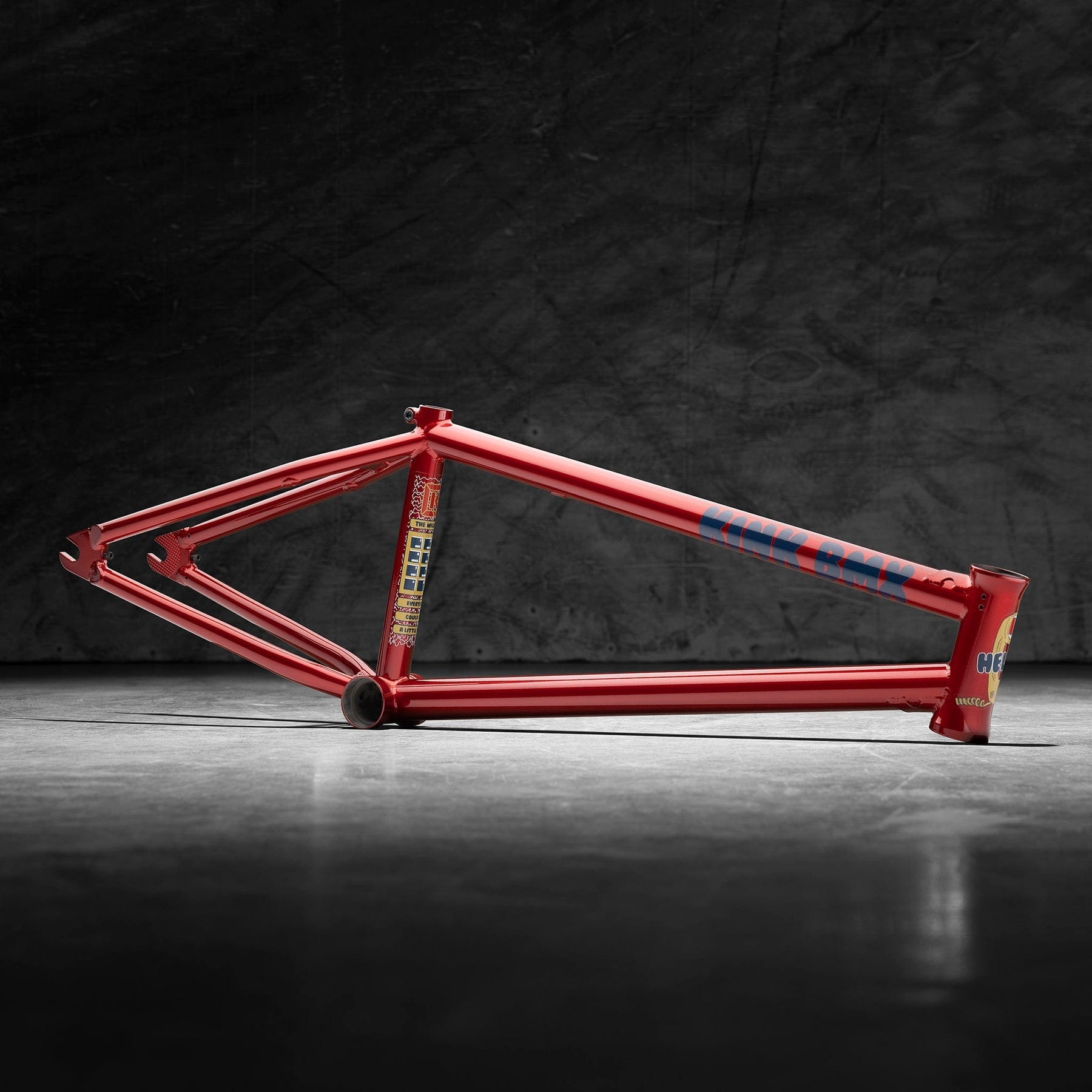 Kink BMX Parts Kink Williams Frame Gloss Fireball Red