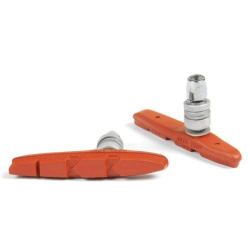 Kool Stop BMX Parts Salmon Kool Stop Thinline Threaded Brake Pads