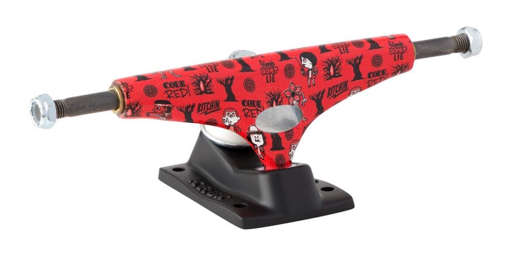 Krux Skateboards Krux x Stranger Things K5 Code Red Standard Skateboard Trucks Pair