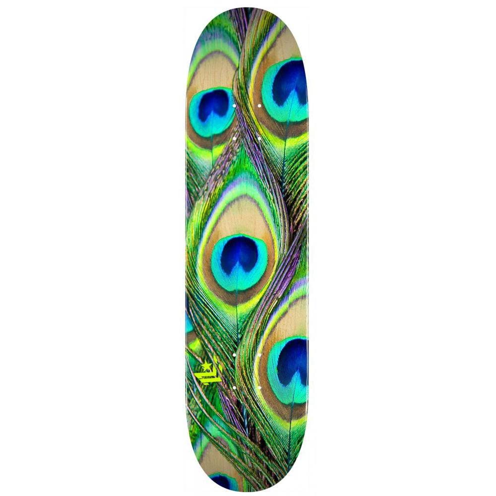 Mini Logo Skateboards Mini Logo FF&F Peacock Feather Skateboard Deck