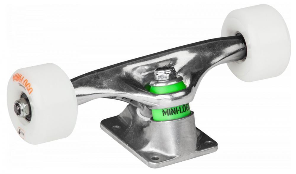Mini Logo Complete Skateboard Truck & Wheel Assembly Raw Seconds