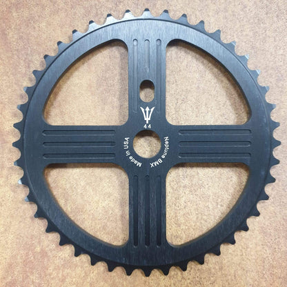 Neptune BMX Old School BMX Black / 44T Neptune BMX Helm Sprocket