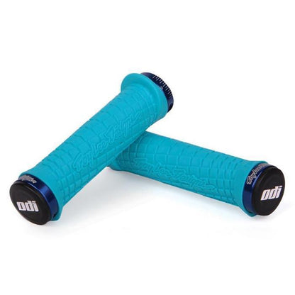 ODI BMX Parts ODI Troy Lee Lock-On Grips Pink/Black