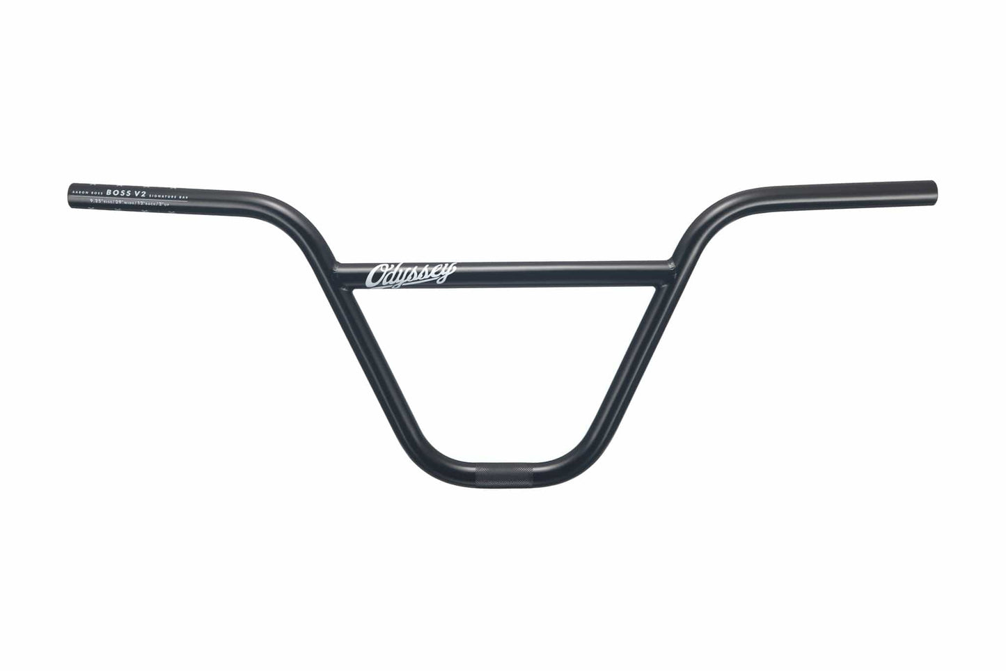 Odyssey BMX Parts Rust Proof Black / 9.25 / 22.2mm Standard Odyssey Boss V2 Handlebars