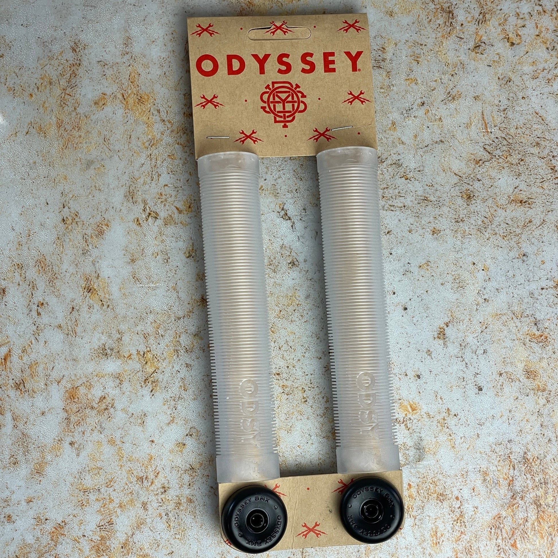 Odyssey BMX Parts Clear Odyssey Broc Raiford Grips