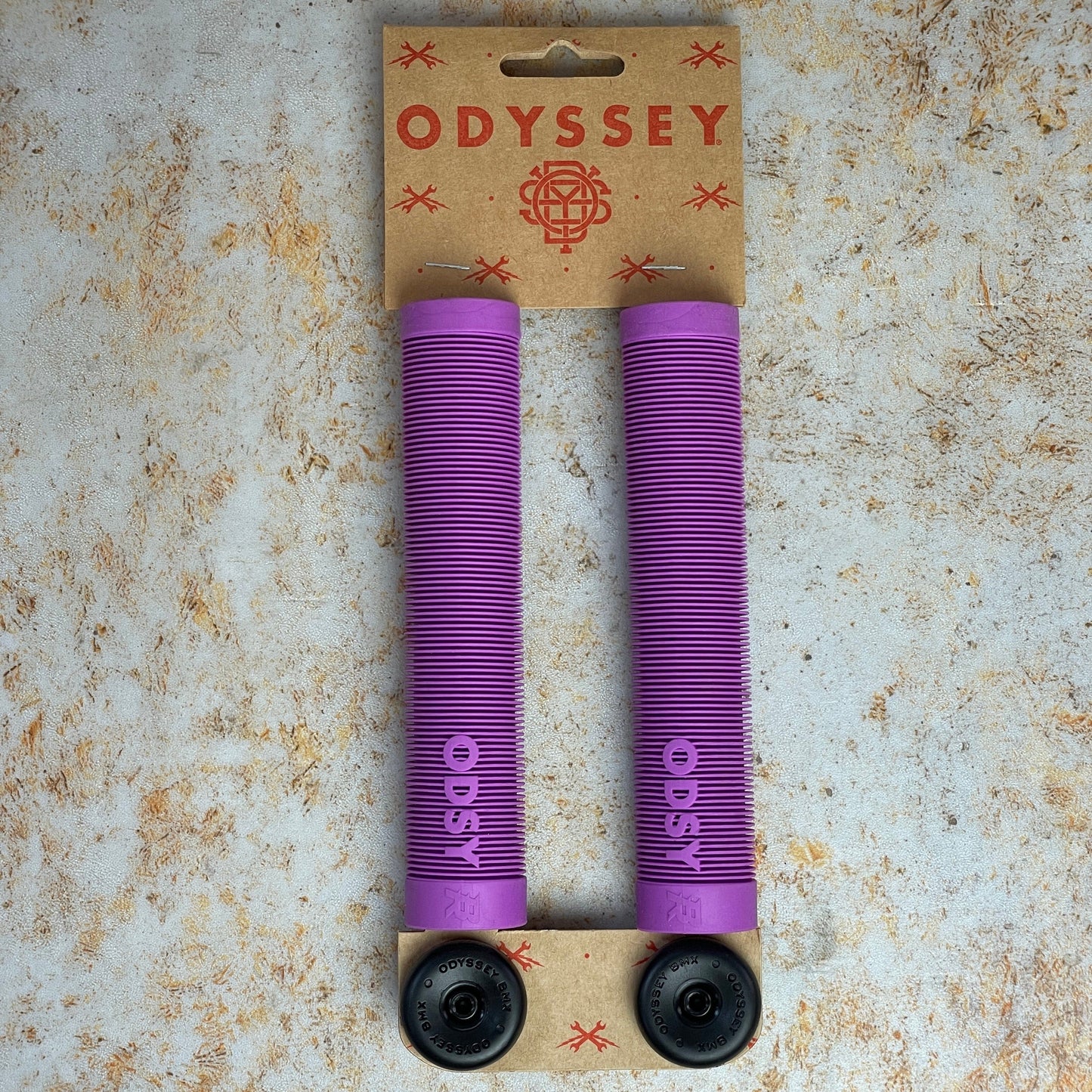 Odyssey BMX Parts Purple Odyssey Broc Raiford Grips