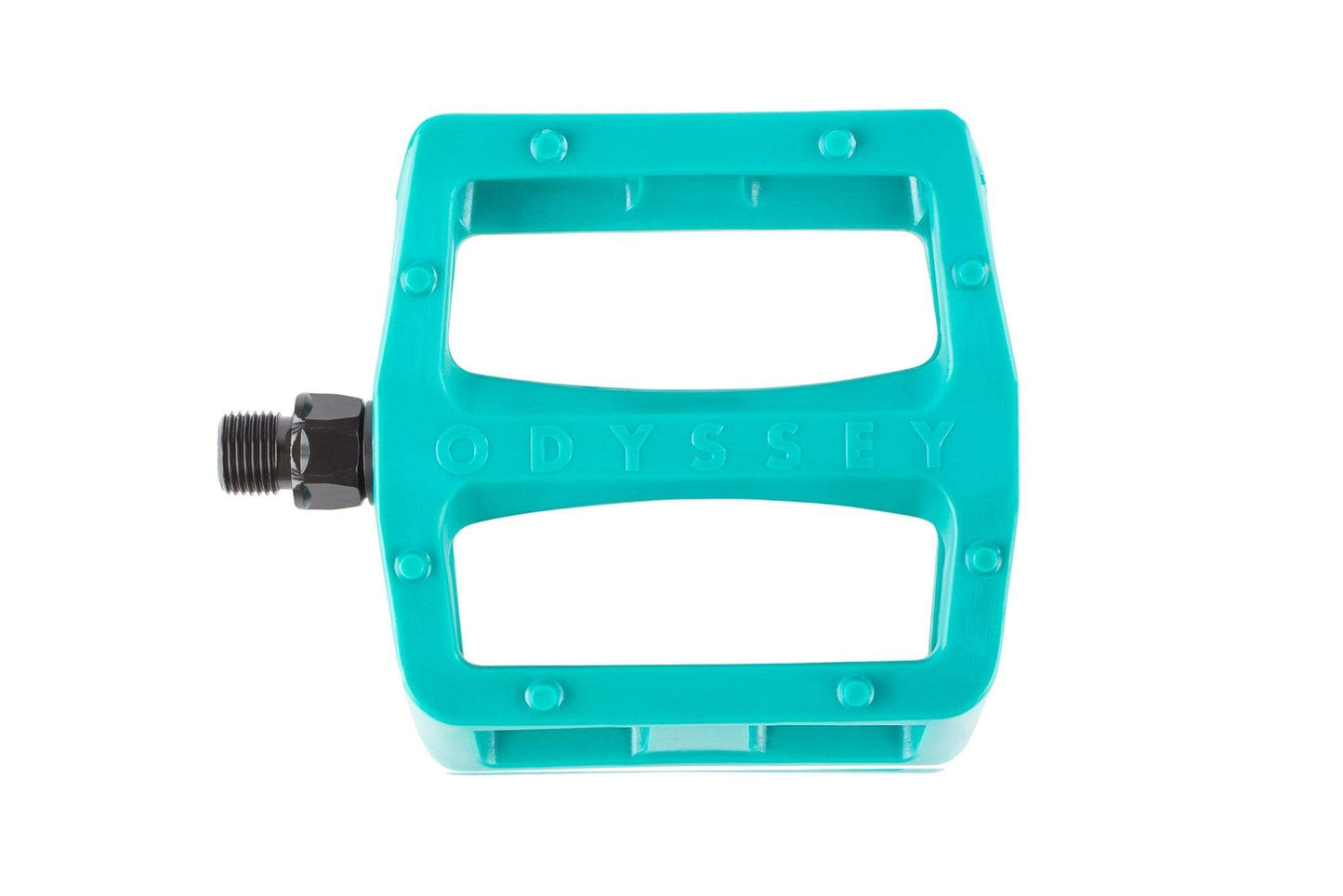 Odyssey BMX Parts Billiard Green Odyssey Grandstand V2 PC Pedals