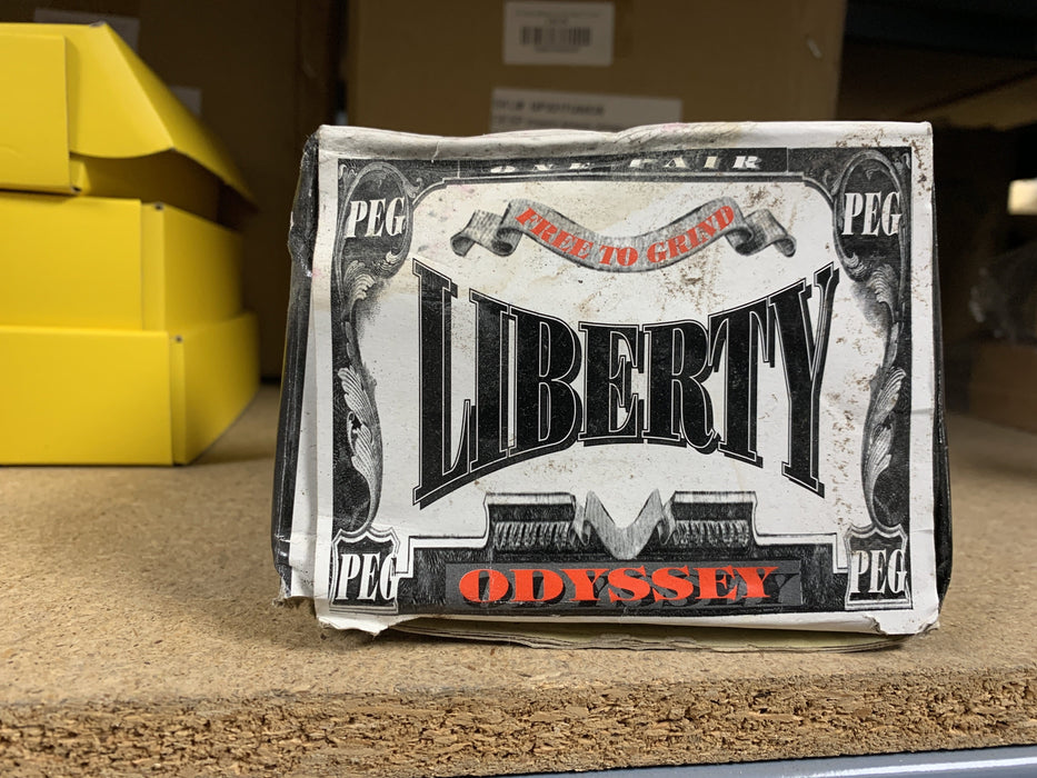 Odyssey Liberty 10mm Pegs Chrome Pair NOS