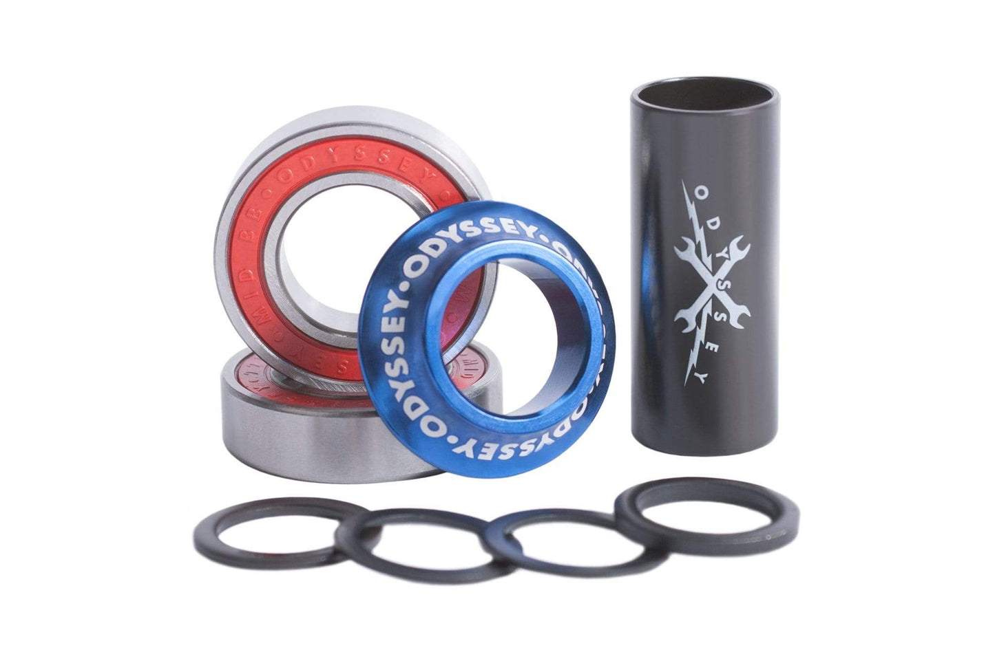 Odyssey BMX Parts Anodised Blue / 19mm Odyssey Mid Bottom Bracket