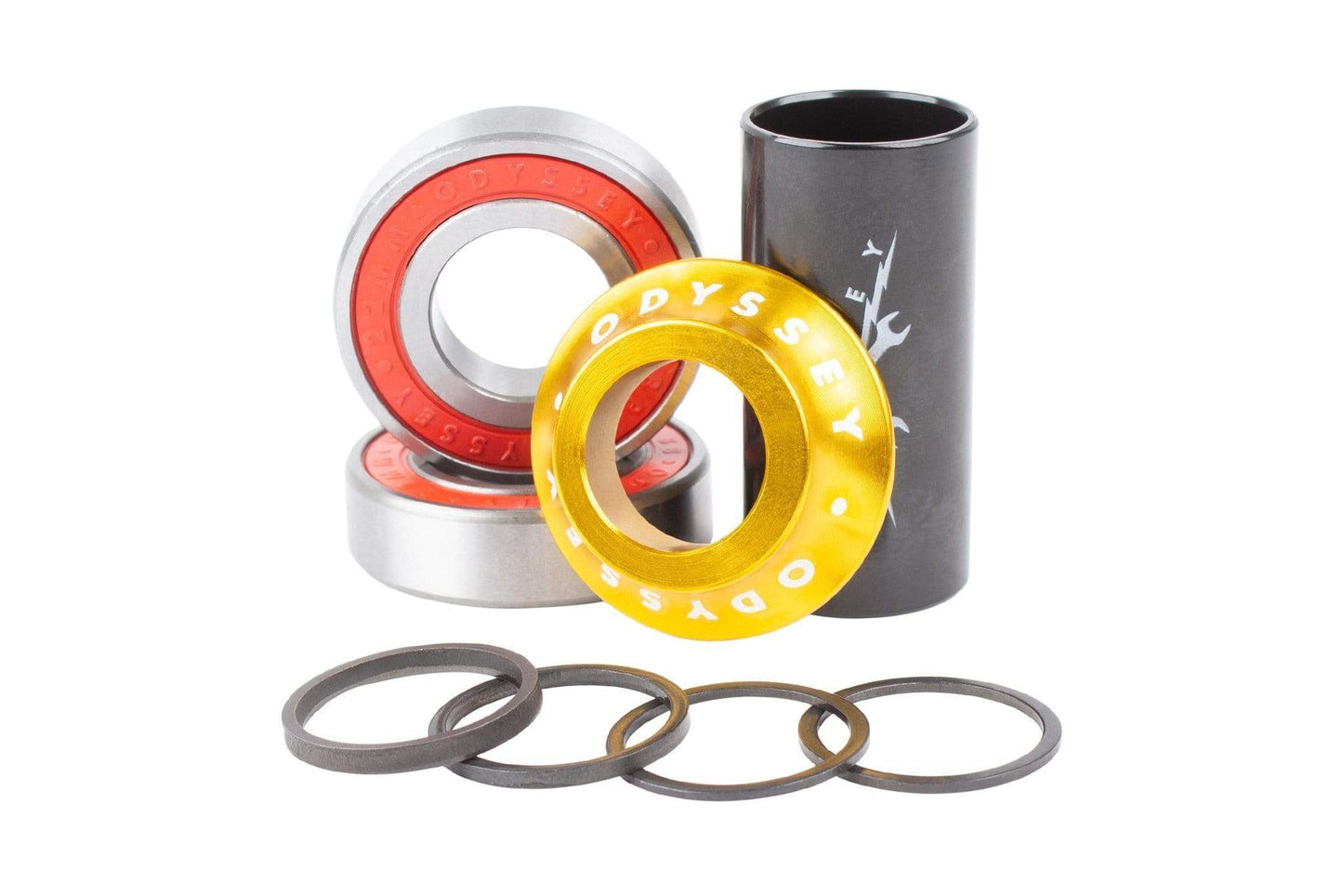 Odyssey BMX Parts Anodised Gold / 22mm Odyssey Mid Bottom Bracket